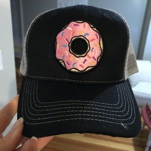 Donut trucker hat from Feed Me Fight Me